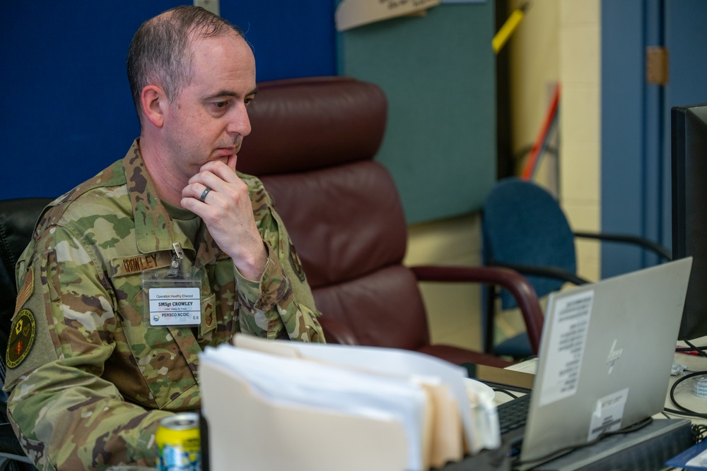 Dover Citizen Airmen take part in Operation Healthy Ellwood
