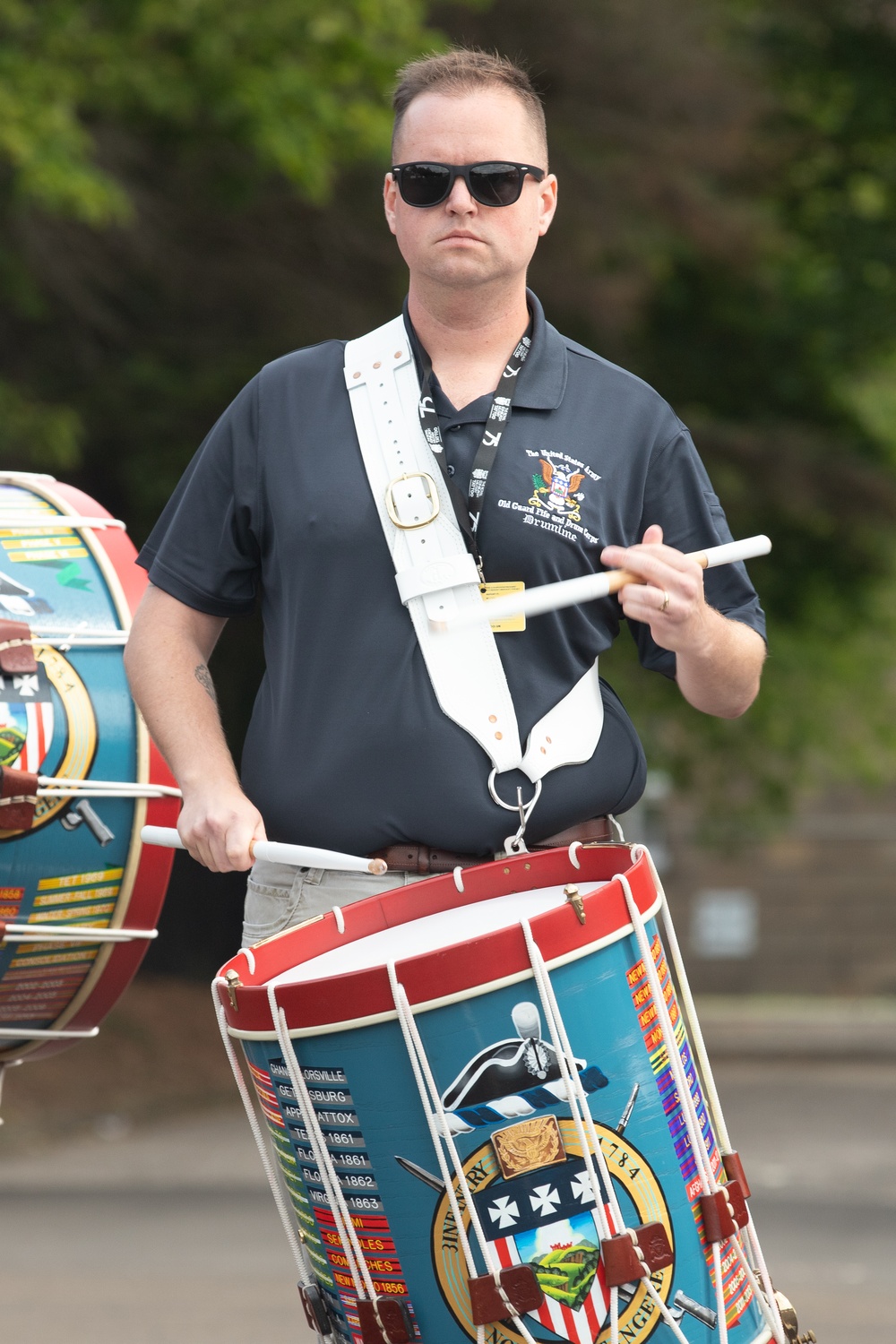 The Royal Edinburgh Military Tattoo rehearsal at Redford Barracks
