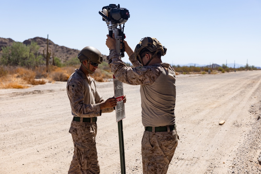 JTF-SB Marines mark National Defense Area in Arizona