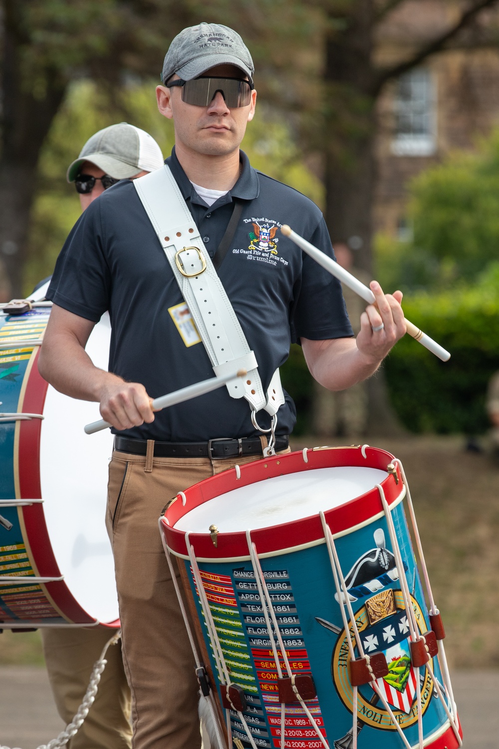 The Royal Edinburgh Military Tattoo rehearsal at Redford Barracks