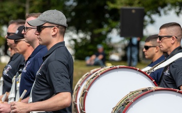 The Royal Edinburgh Military Tattoo rehearsal at Redford Barracks
