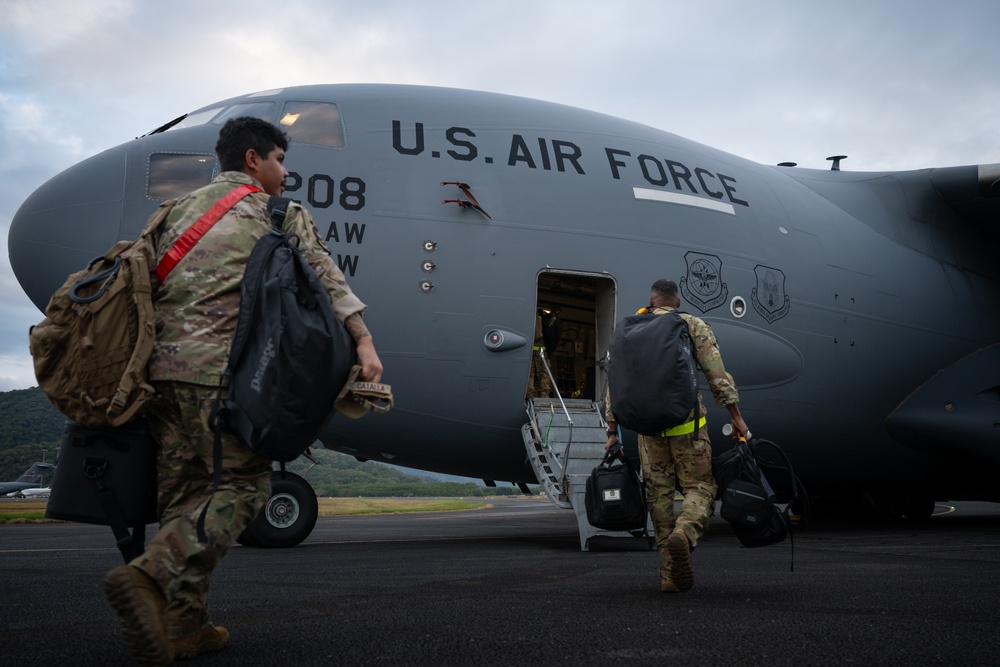 JB Charleston provides airlift for Talisman Sabre 25