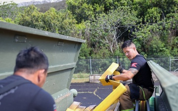 Hawaii’s 297th Engineer Detachment Firefighting Team conducts mission essential training