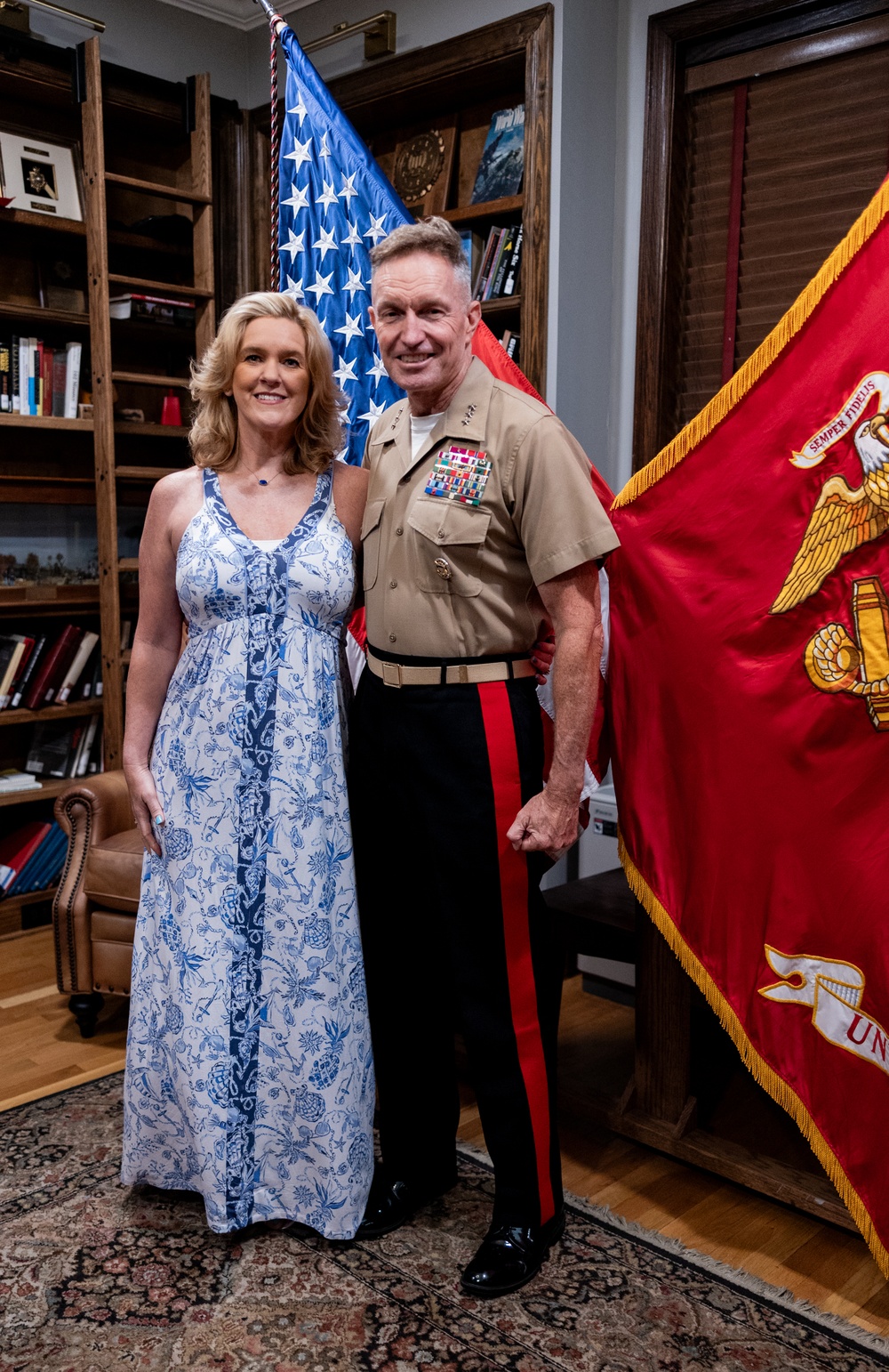 U.S. Marine Corps Lt. Gen. William J. Bowers Promotion Ceremony