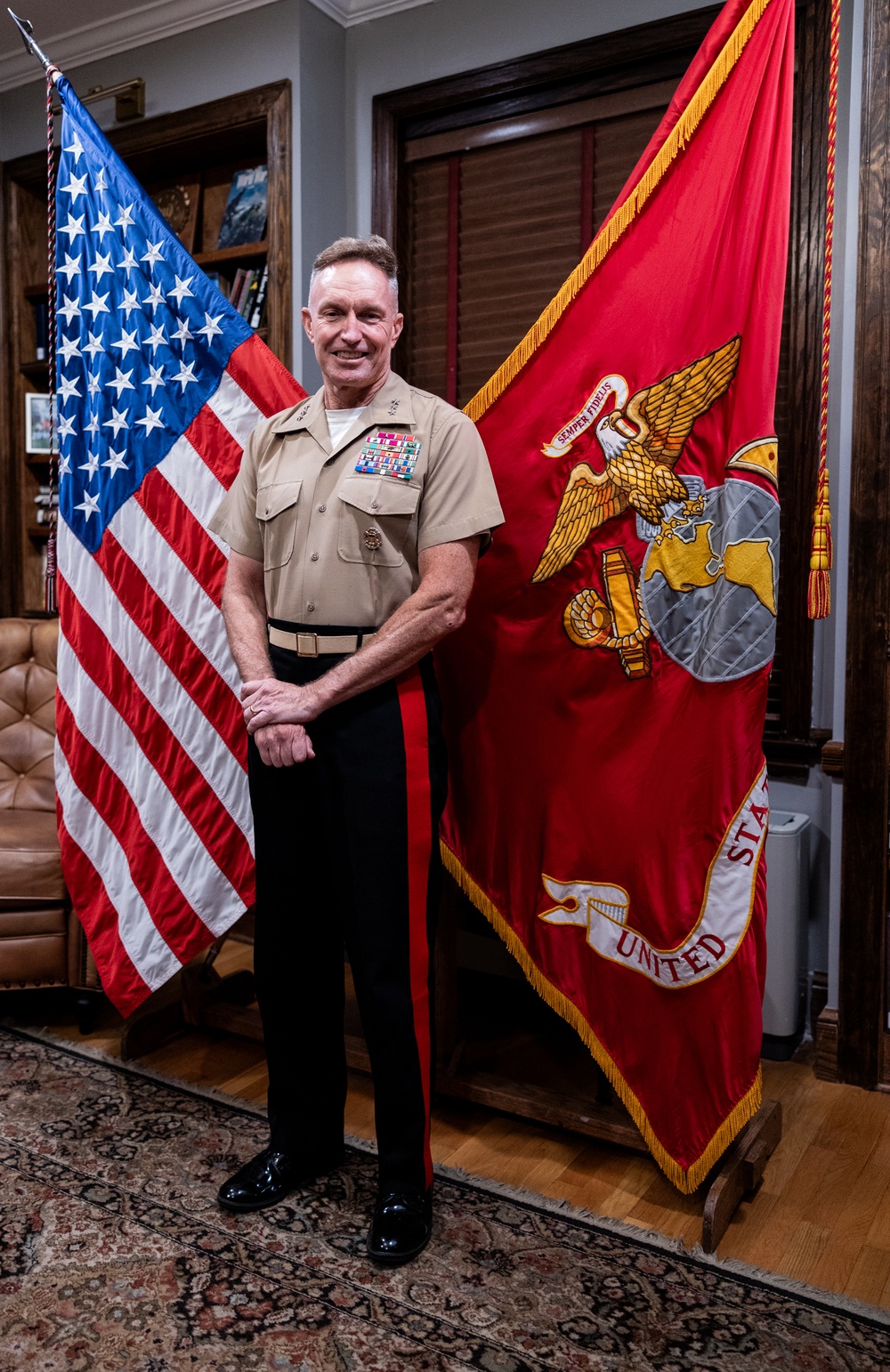 U.S. Marine Corps Lt. Gen. William J. Bowers Promotion Ceremony