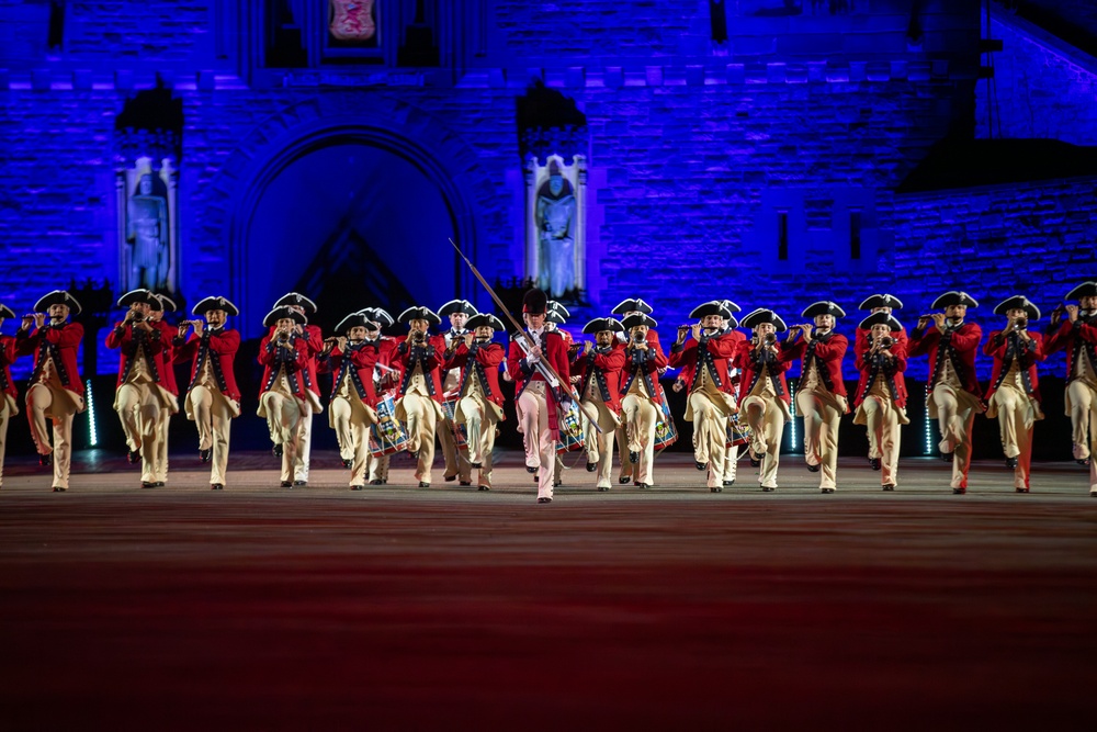 The Royal Edinburgh Military Tattoo 2025 opening night performance