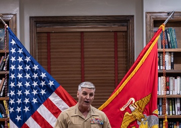 U.S. Marine Corps Lt. Gen. William J. Bowers Promotion Ceremony