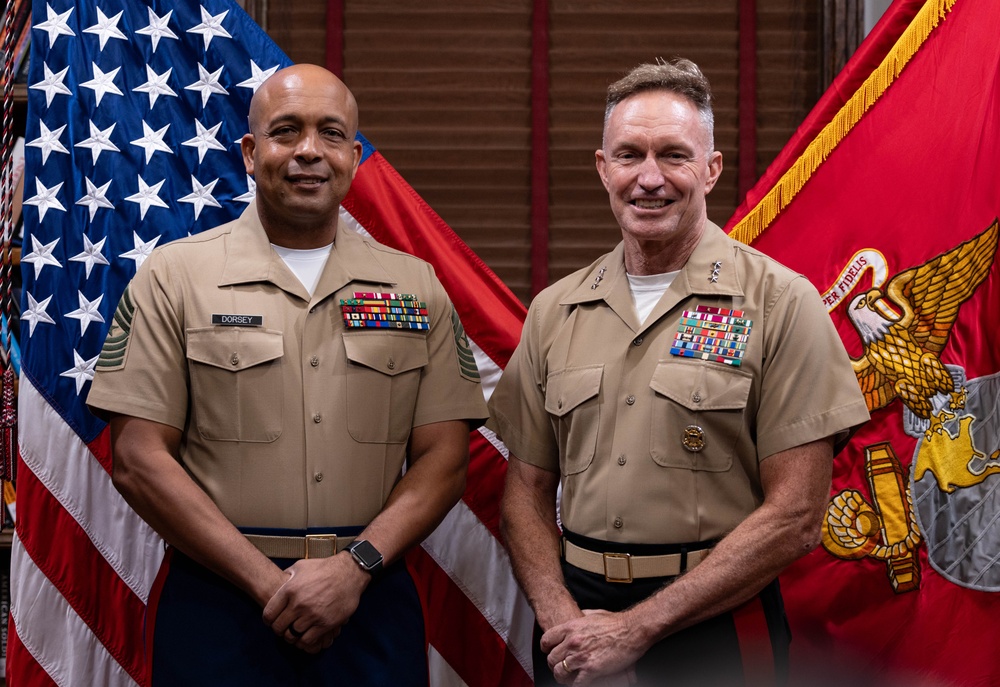 U.S. Marine Corps Lt. Gen. William J. Bowers Promotion Ceremony