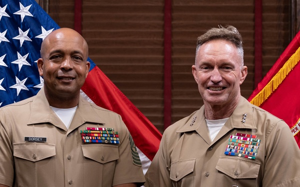 U.S. Marine Corps Lt. Gen. William J. Bowers Promotion Ceremony