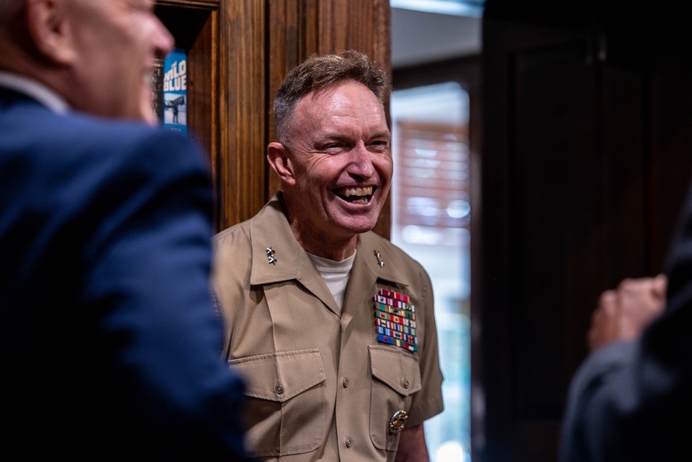 U.S. Marine Corps Lt. Gen. William J. Bowers Promotion Ceremony