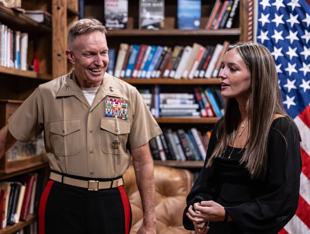 U.S. Marine Corps Lt. Gen. William J. Bowers Promotion Ceremony