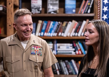 U.S. Marine Corps Lt. Gen. William J. Bowers Promotion Ceremony