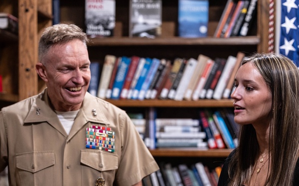 U.S. Marine Corps Lt. Gen. William J. Bowers Promotion Ceremony