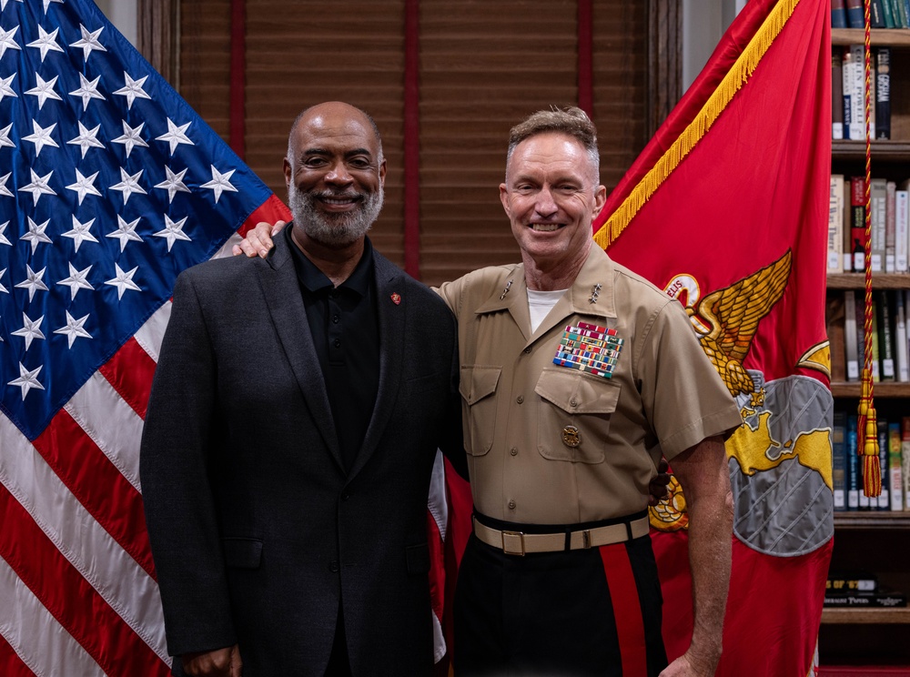 U.S. Marine Corps Lt. Gen. William J. Bowers Promotion Ceremony