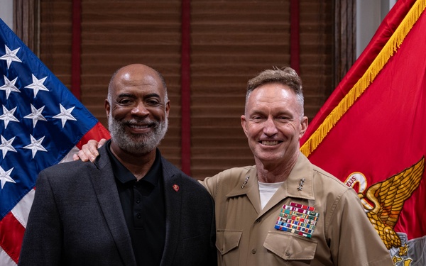 U.S. Marine Corps Lt. Gen. William J. Bowers Promotion Ceremony