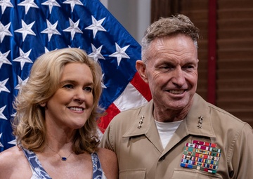 U.S. Marine Corps Lt. Gen. William J. Bowers Promotion Ceremony