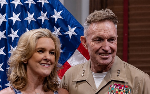 U.S. Marine Corps Lt. Gen. William J. Bowers Promotion Ceremony