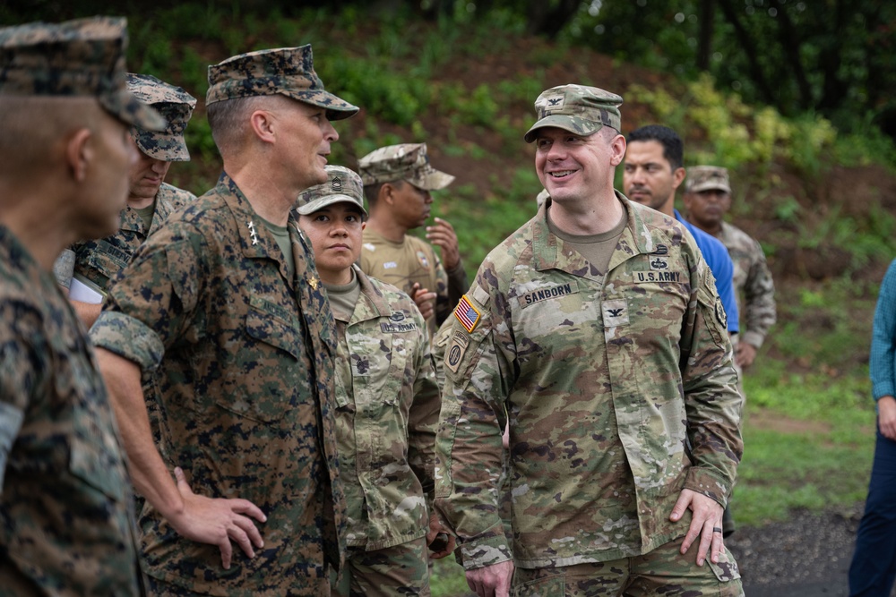 U.S. Marine Corps Forces South Commander visits Panama