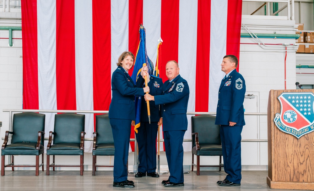 Command Chief Master Sgt. Change of Responsibility