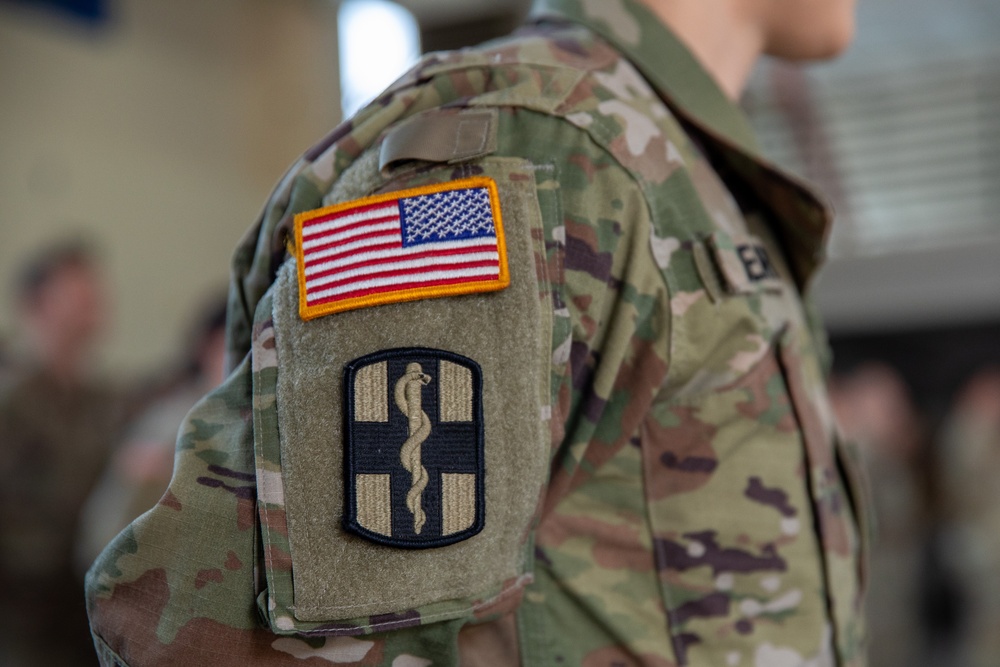 135th Medical Company Area Support Change of Command Ceremony