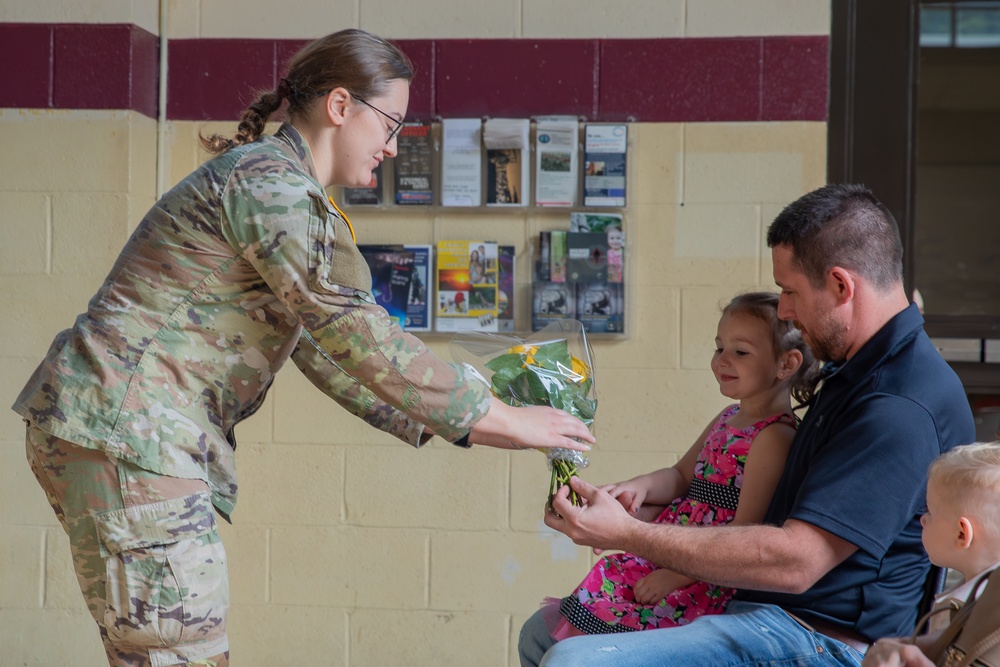 135th Medical Company Area Support Change of Command Ceremony