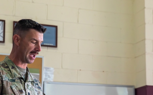 135th Medical Company Area Support Change of Command Ceremony