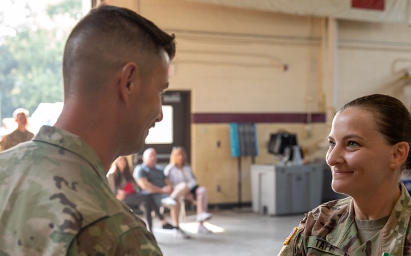 135th Medical Company Area Support Change of Command Ceremony