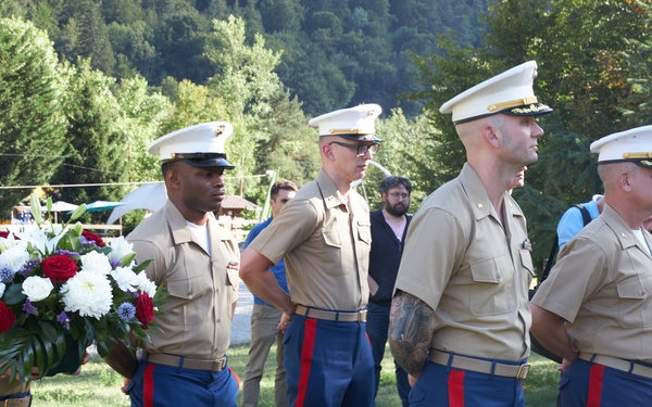 Marines, French dignitaries commemorate the 81st anniversary of Union II