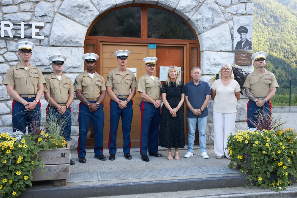 Marines, French dignitaries commemorate the 81st anniversary of Union II