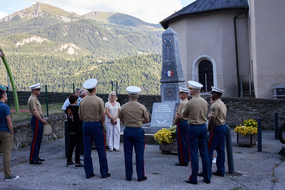 Marines, French dignitaries commemorate the 81st anniversary of Union II