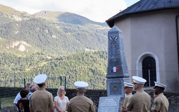 Marines, French dignitaries commemorate the 81st anniversary of Union II