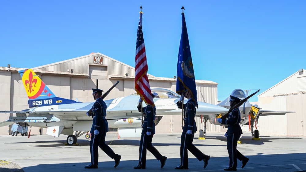 926th Wing Welcomes New Commander