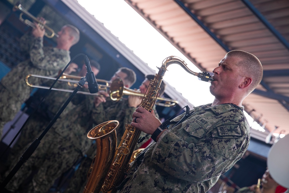 USFF Band Performs in Costa Rica