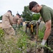 Sailors and Marines help out at University of Washington Farm during Seattle Fleet Week 2025