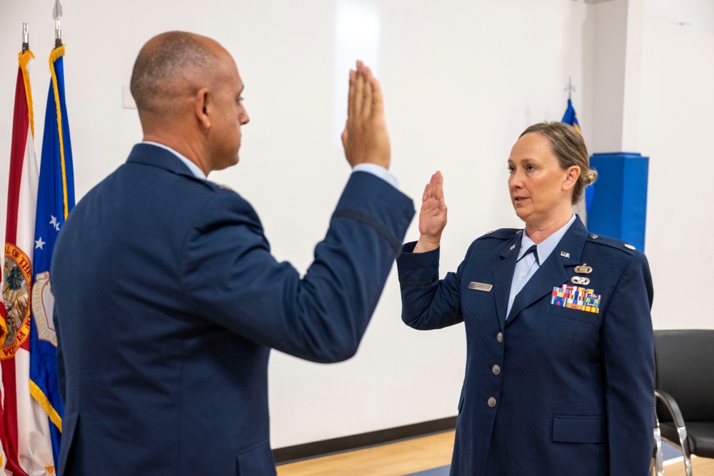 New commander earns her wings