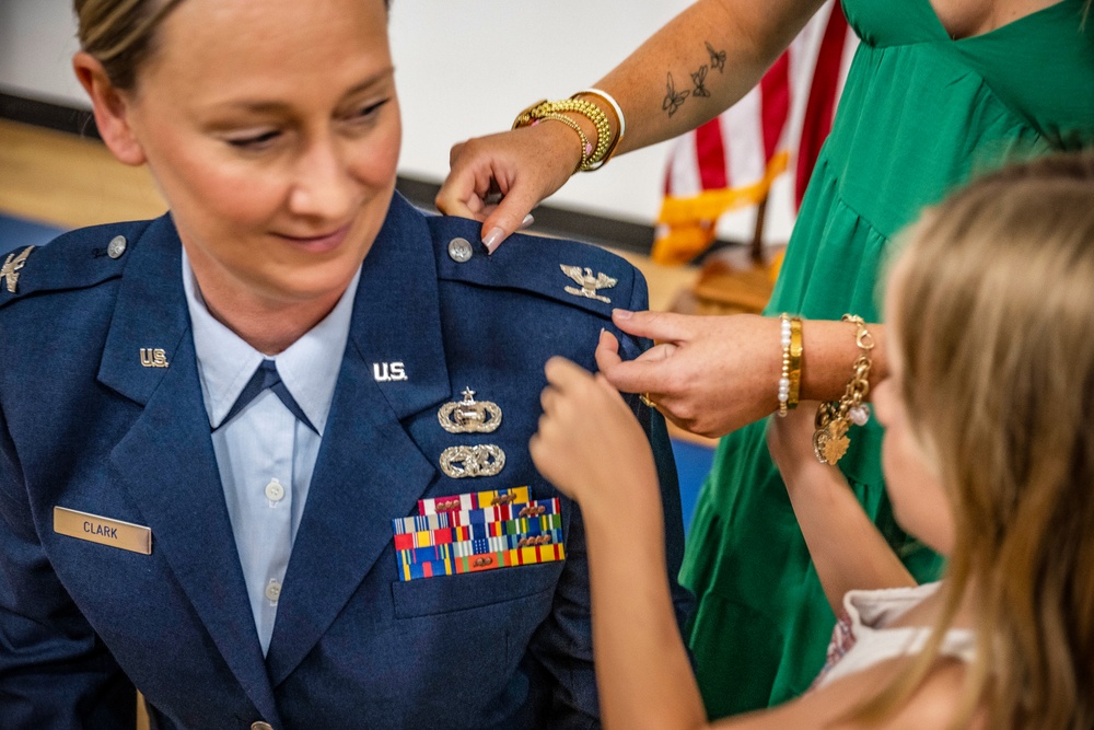 New commander earns her wings