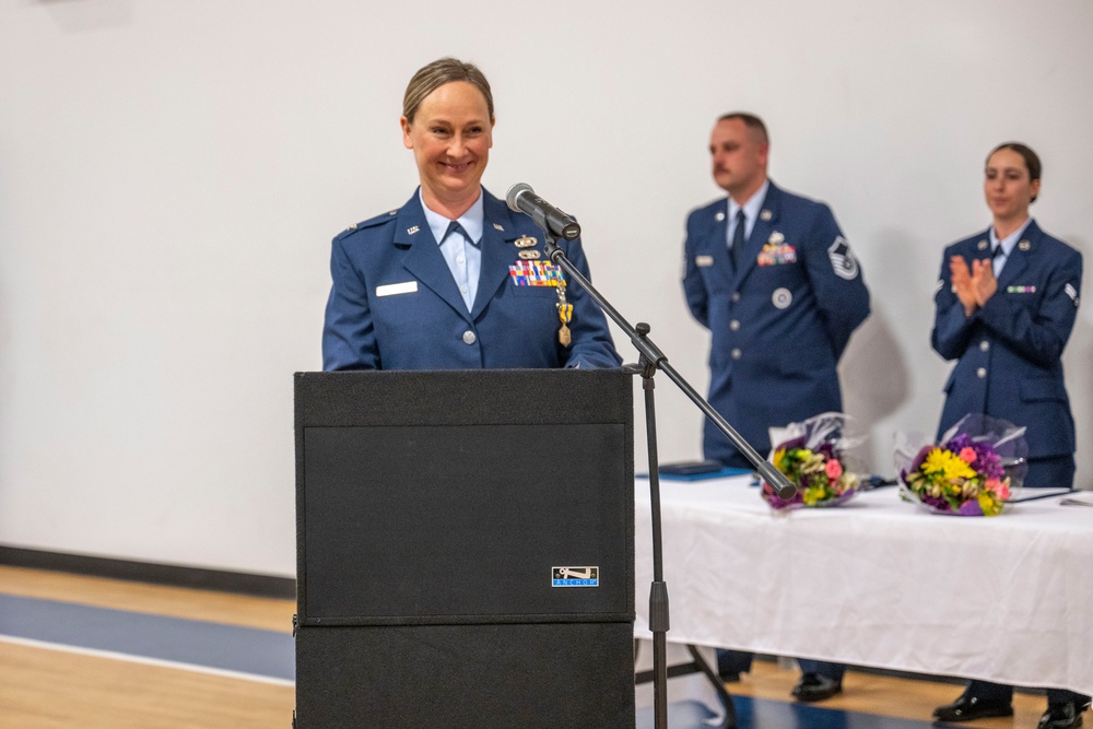 New commander earns her wings