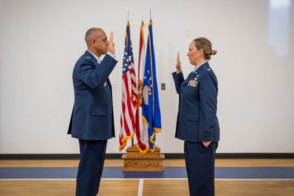 New commander earns her wings