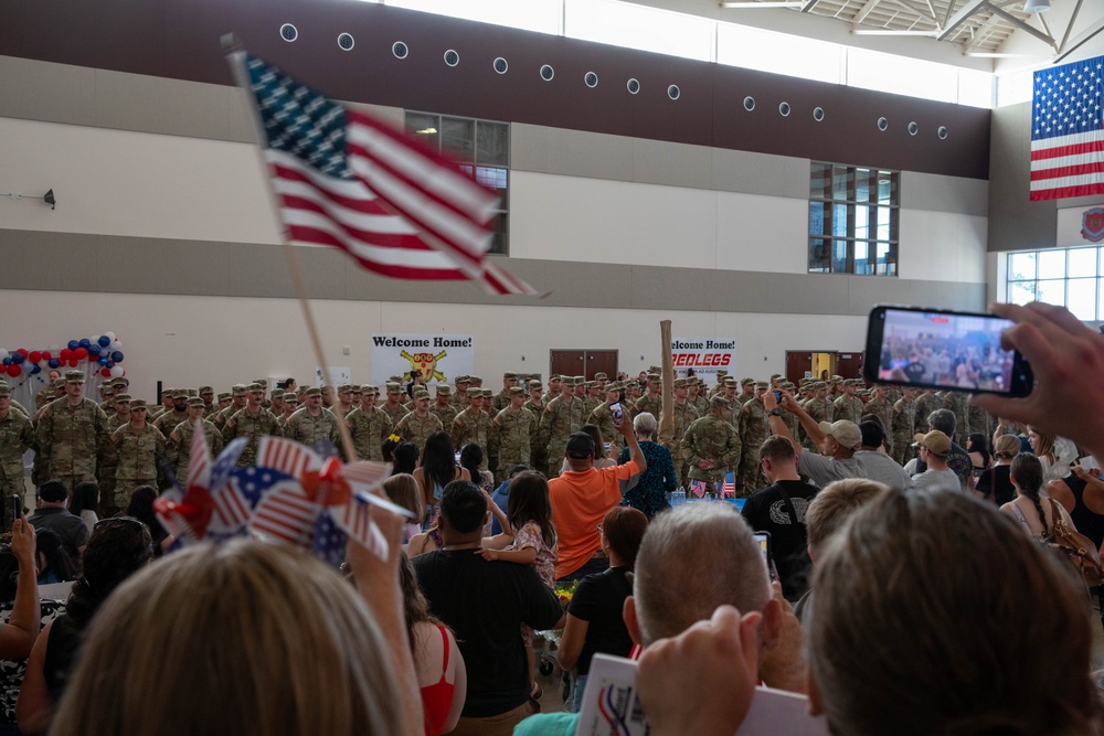 Oregon Guard 2-218th FA Returns from Deployment