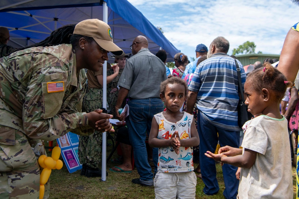 Pacific Partnership 2025 National Partners hold Community Health Engagement in Lae, Papua New Guinea July 2025