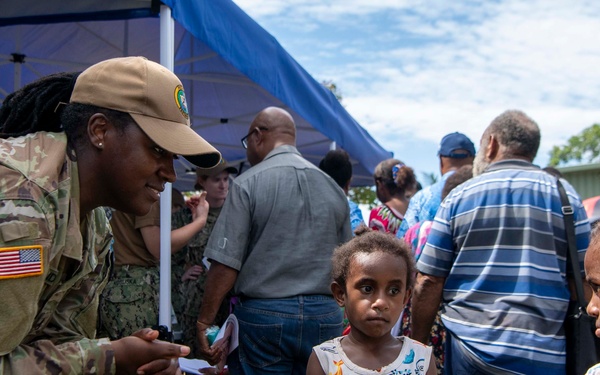 Pacific Partnership 2025 National Partners hold Community Health Engagement in Lae, Papua New Guinea July 2025