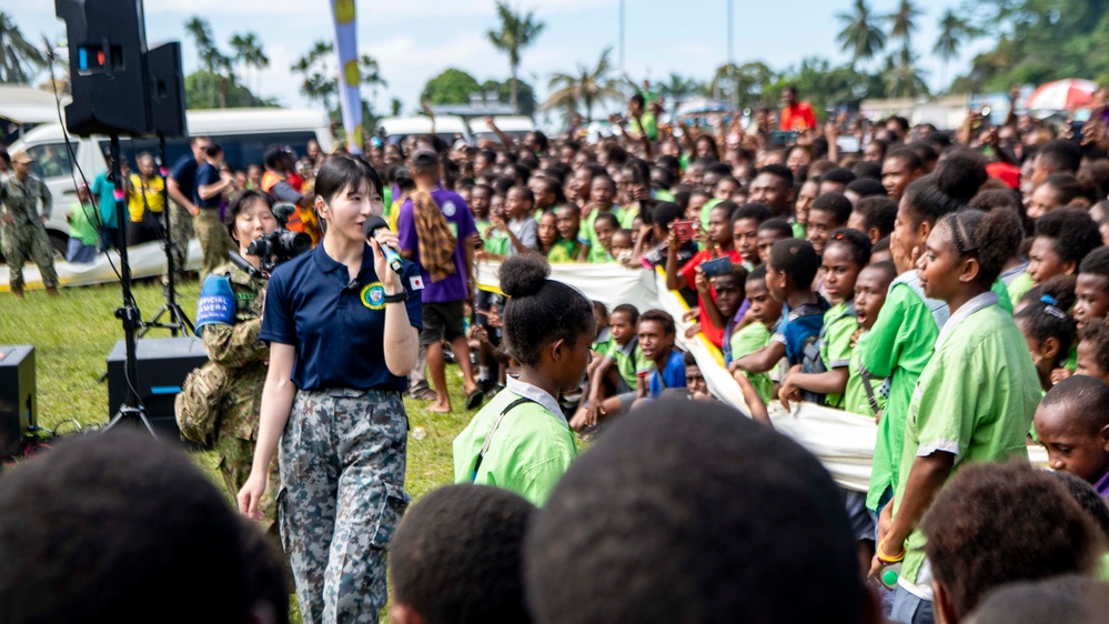 Pacific Partnership 2025 National Partners hold Community Health Engagement in Lae, Papua New Guinea July 2025