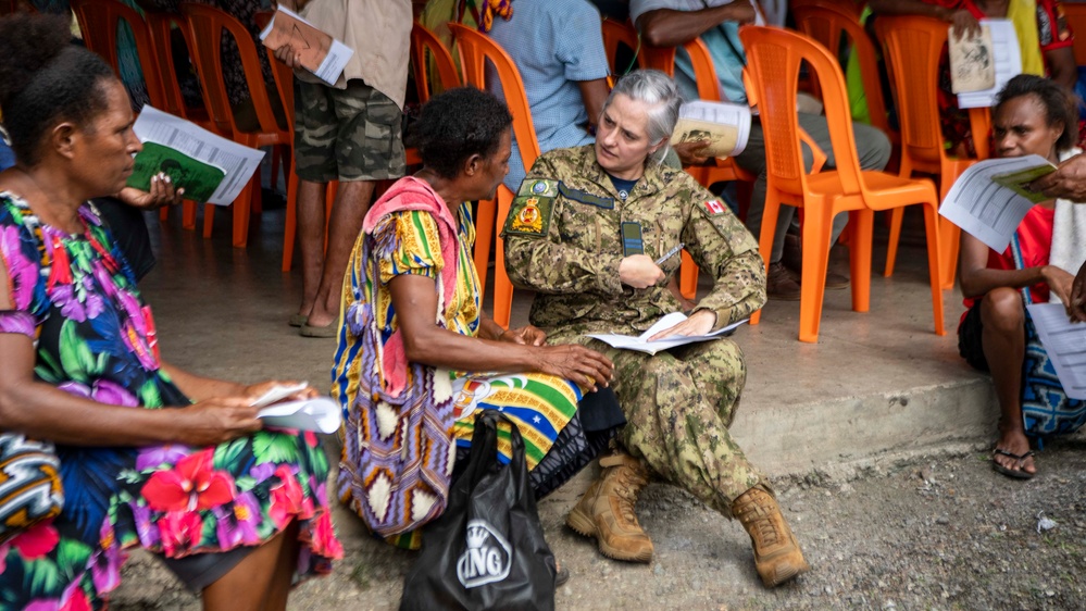 Pacific Partnership 2025 National Partners hold Community Health Engagement in Lae, Papua New Guinea July 2025