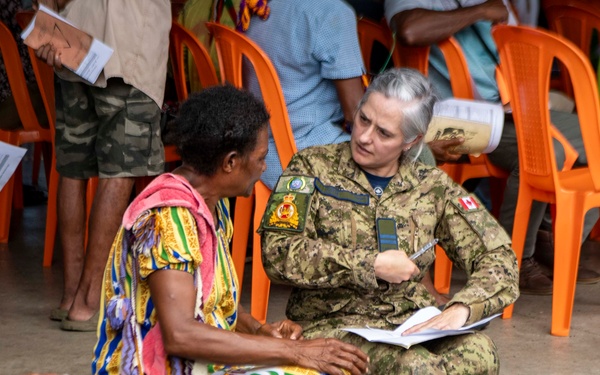 Pacific Partnership 2025 National Partners hold Community Health Engagement in Lae, Papua New Guinea July 2025