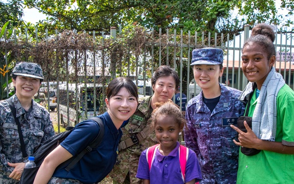 Pacific Partnership 2025 National Partners hold Community Health Engagement in Lae, Papua New Guinea July 2025