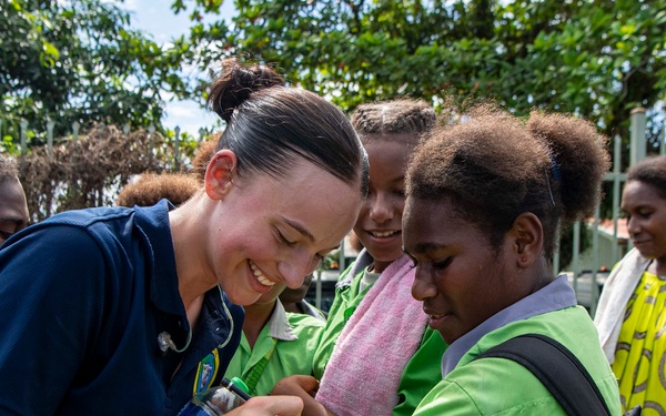 Pacific Partnership 2025 National Partners hold Community Health Engagement in Lae, Papua New Guinea July 2025