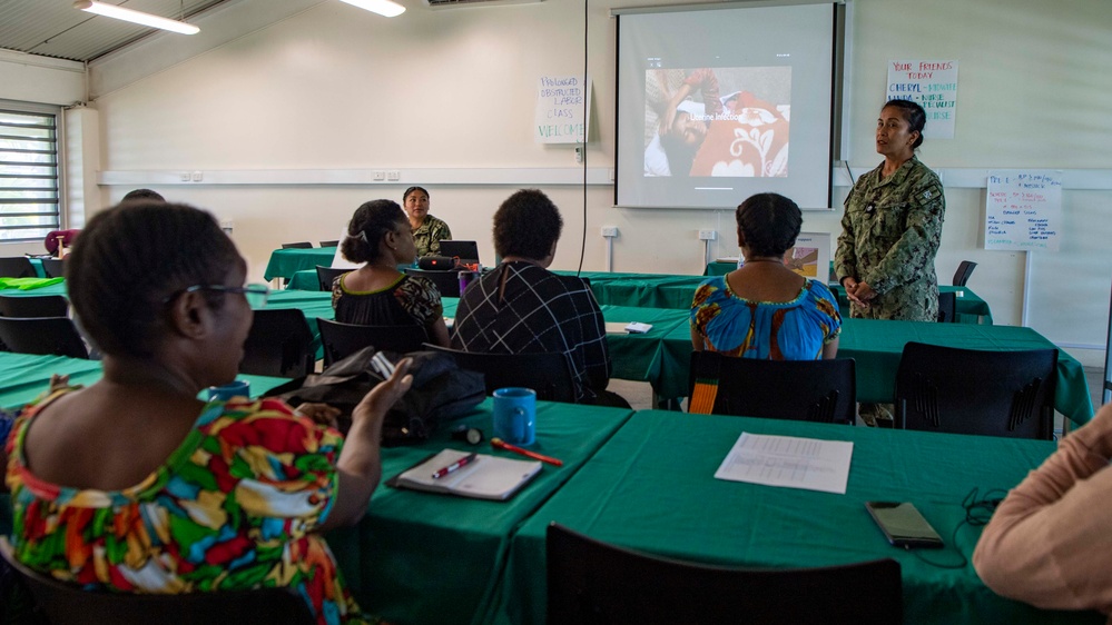 Pacific Partnership 2025 National Partners hold Community Health Engagement in Lae, Papua New Guinea July 2025