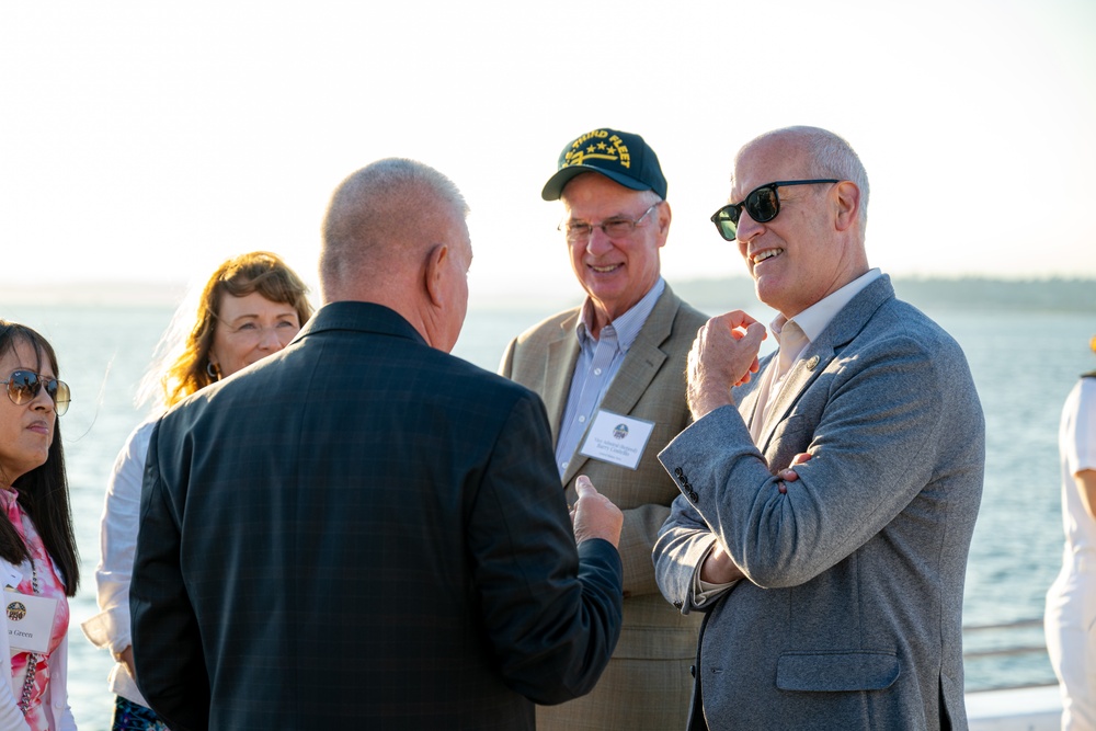 USS Somerset hosts reception during Seattle Fleet Week 2025