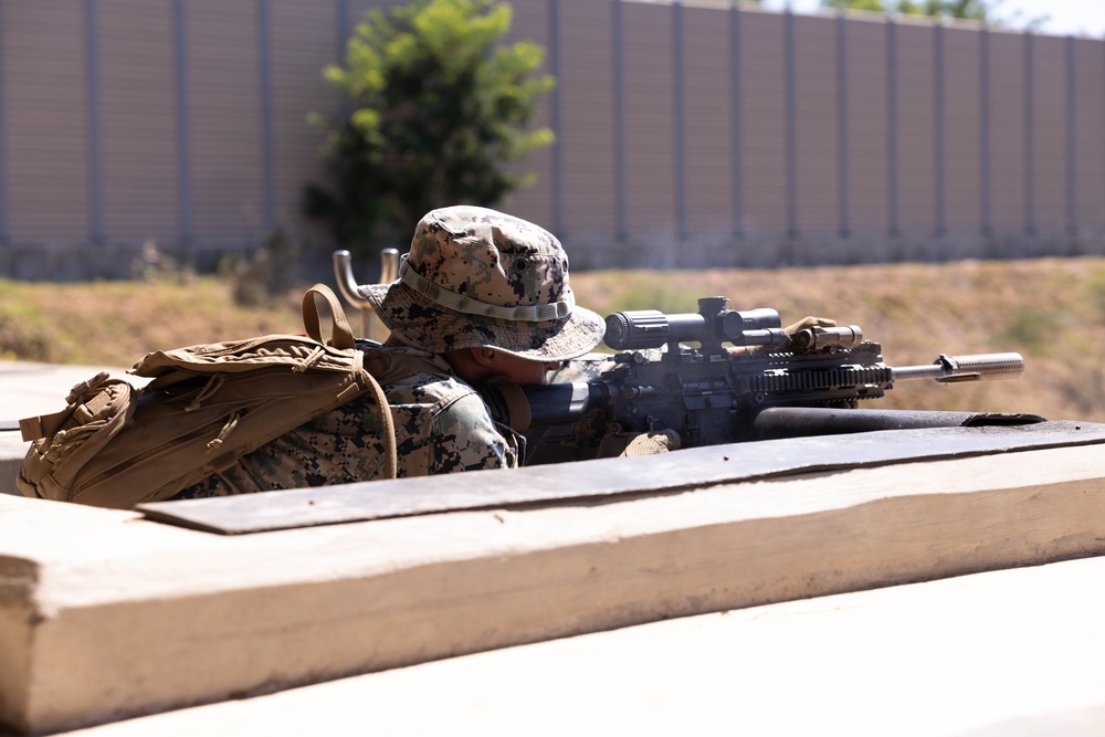 2/23 Marines and ROK Marines conduct bilateral rifle range during KMEP 25.2