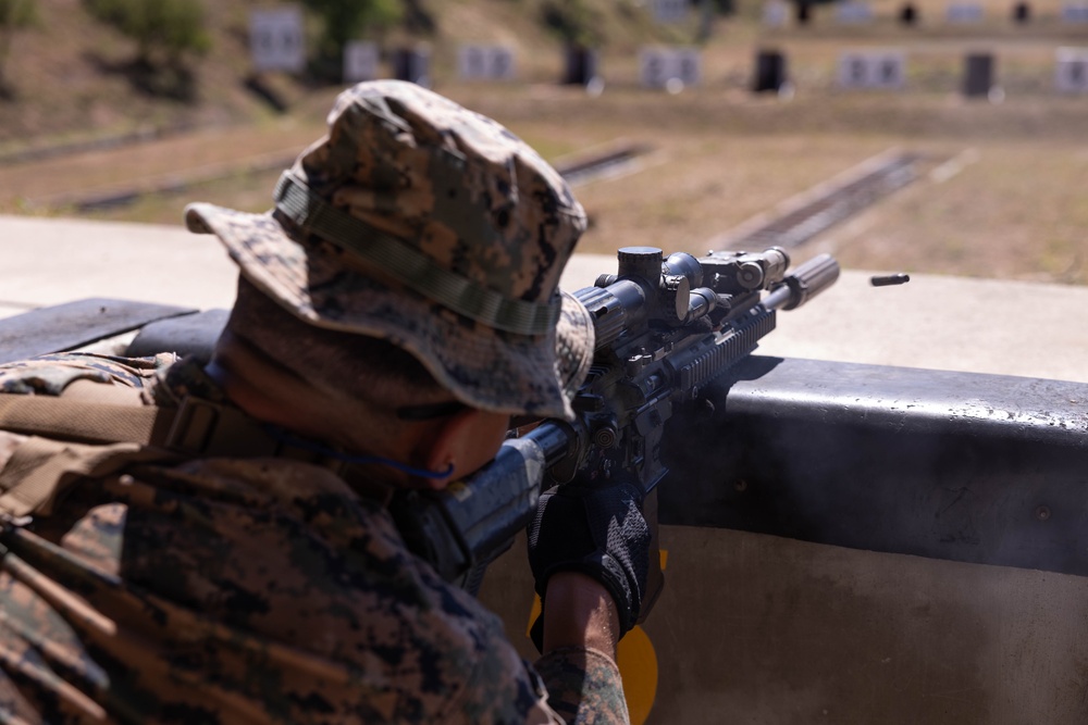 2/23 Marines and ROK Marines conduct bilateral rifle range during KMEP 25.2